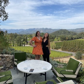 Faust - View of our wine tasting spot - Wine Tasting Room Near Me - St. Helena, California Faust - View of our wine tasting spot - Wine Tasting Room Near Me - St. Helena, California