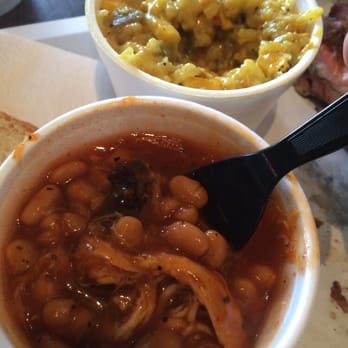 Naaman's BBQ - Meat in the beans and cheesy corn!! - Barbeque Near Me - Texarkana, Texas Naaman's BBQ - Meat in the beans and cheesy corn!! - Barbeque Near Me - Texarkana, Texas