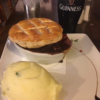 Olde Castle Bar - Wild venison pie with champ. - Pubs Near Me - Donegal, DL Olde Castle Bar - Wild venison pie with champ. - Pubs Near Me - Donegal, DL
