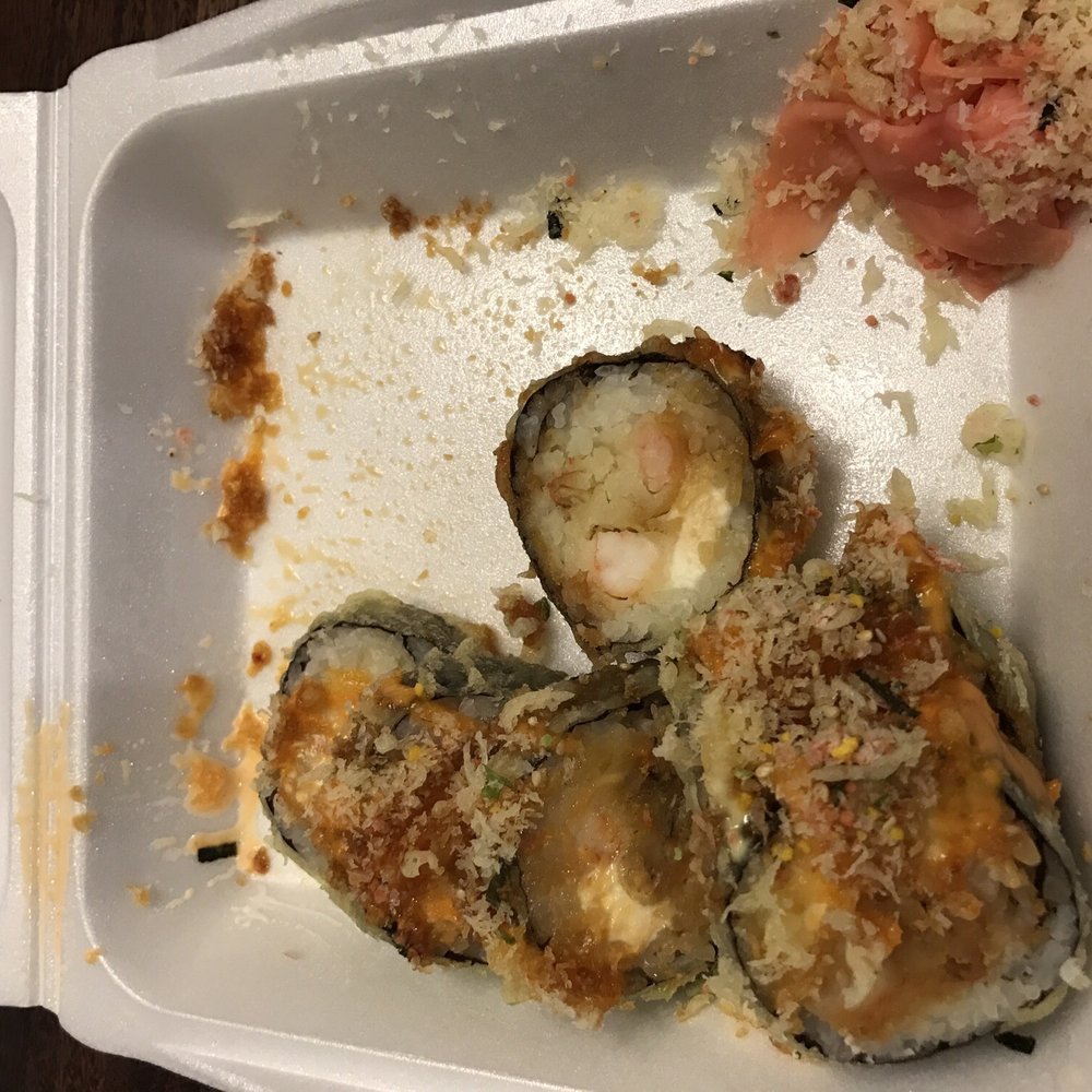 Water Moon - This cost $16. I thought at least it would taste good and I could forgive the fact that it looked like it was dropped, but was disappointed. - Asian Fusion Near Me - Draper, Utah