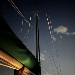 HYC Mooring Field on a beautiful August evening.