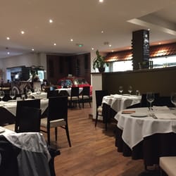 Due Amici - Fiat 500 in the Middle of restaurant