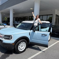 Credit Union of Georgia - Wife in her new car!