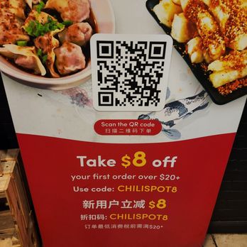 Chilispot - Didn't realize I could've gotten a discount until way too late. Hope you guys can use this. - Szechuan Near Me - University City, Missouri Chilispot - Didn't realize I could've gotten a discount until way too late. Hope you guys can use this. - Szechuan Near Me - University City, Missouri
