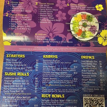 Poke Maki Ramen - menu - Sushi Bars Near Me - Glendale, Arizona Poke Maki Ramen - menu - Sushi Bars Near Me - Glendale, Arizona