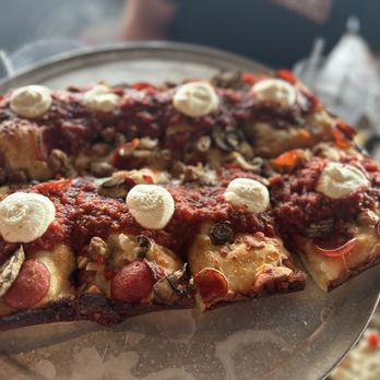 Motor City Pizza - The Motown Supreme Pizza - Salad Near Me - Lewisville, Texas Motor City Pizza - The Motown Supreme Pizza - Salad Near Me - Lewisville, Texas
