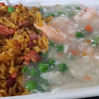China Wok - Combo shrimp with lobster sauce. - Chinese Near Me - Tampa, Florida