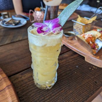 Finney's Crafthouse - Redlands - MAUI MAI TAI Cruzan & Goslings rum, lilikoi foam - New American Near Me - Redlands, California Finney's Crafthouse - Redlands - MAUI MAI TAI Cruzan & Goslings rum, lilikoi foam - New American Near Me - Redlands, California