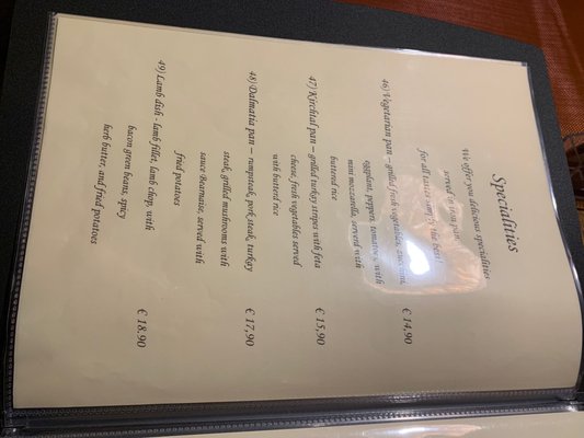 Menu photo 5 Kirchtal Stuttgart, BW