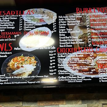 Cinco Hermanos - Menu - Salad Near Me - Michie, Tennessee