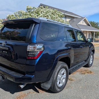 Lazaro Mobile Auto Spa - Rear and passenger side of 2018 Toyota 4Runner - Car Wash Near Me Lazaro Mobile Auto Spa - Rear and passenger side of 2018 Toyota 4Runner - Car Wash Near Me