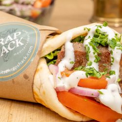 The Wrap Shack - Gyro Wrap w/ Tzatziki sauce