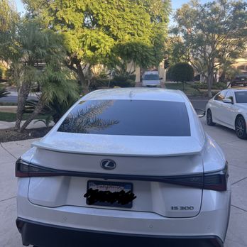 Blacked Out Window Tint - After - 5% in the rear. - Car Window Tinting Near Me - Chula Vista, California Blacked Out Window Tint - After - 5% in the rear. - Car Window Tinting Near Me - Chula Vista, California