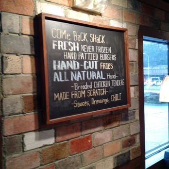 Come Back Shack - Sounds good! - Burgers Near Me - Boone, North Carolina
