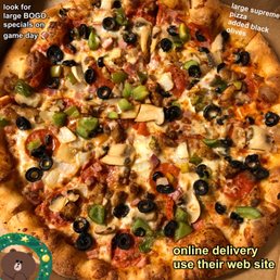 Thanks BroS :) Football eats: Look for those large BOGO specials in their web site - online delivery Thanks BroS :) Football eats: Look for those large BOGO specials in their web site - online delivery