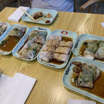 Yin Ji Chang Fen - Our Rice Noodle Rolls dinner spread. - Dim Sum Near Me - Concord, California Yin Ji Chang Fen - Our Rice Noodle Rolls dinner spread. - Dim Sum Near Me - Concord, California