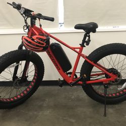 Electric Bike Repair  - economic fat tire e-bike