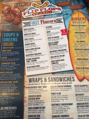 Menu photo 6 Flip Flops Grill + Chill Virginia Beach, VA