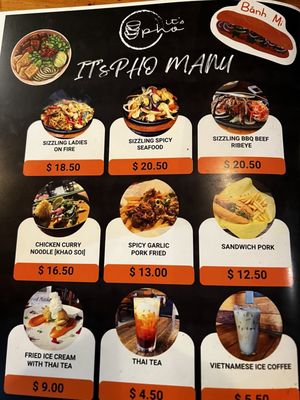 Menu photo 7 It's Pho Los Angeles, CA