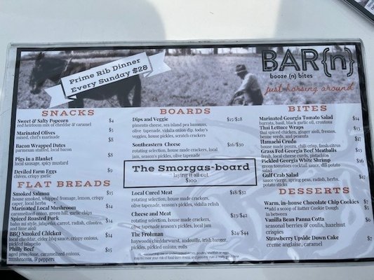 Menu photo 8 Barn Booze n Bites Dunwoody, GA Menu photo 8 Barn Booze n Bites Dunwoody, GA