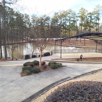 Ben Hill Strickland Sr Memorial Park - The band stand overlooking the fountain and lake - Parks Near Me - Hiram, Georgia Ben Hill Strickland Sr Memorial Park - The band stand overlooking the fountain and lake - Parks Near Me - Hiram, Georgia