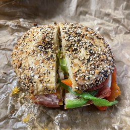 Western Breakfast Bagel