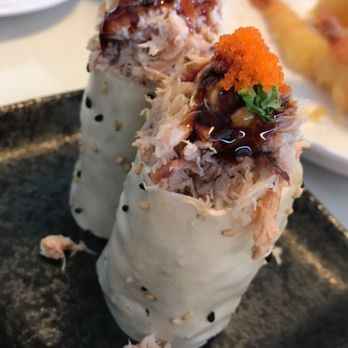 Sushi Boom - Blue Crab Hand Roll - Sushi Bars Near Me - Orange, California Sushi Boom - Blue Crab Hand Roll - Sushi Bars Near Me - Orange, California