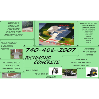 Richmond Concrete - Masonry/Concrete Near Me - Chillicothe, Ohio