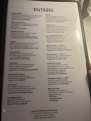 Menu photo 2 Cafe Pasta Greensboro, NC