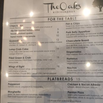 The Oaks Kitchen & Bar - American Near Me - Katy, Texas