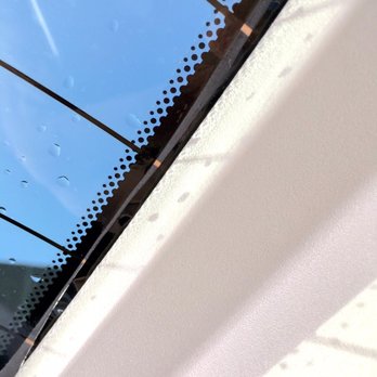 Dynamic Auto Customs SC - Wife's car rear tint: Uneven cutting - Car Window Tinting Near Me