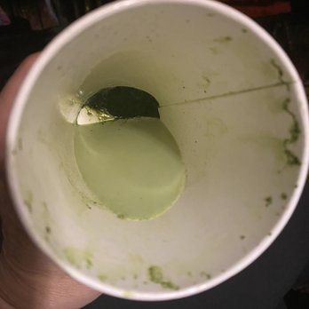 Starbucks - The matcha powder clump in the bottom of my cup.. - Coffee & Tea Near Me - Corona, California Starbucks - The matcha powder clump in the bottom of my cup.. - Coffee & Tea Near Me - Corona, California