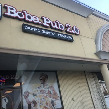 Boba Pub - Clovis - The outside is pretty 11/30/21 - Juice Bars & Smoothies Near Me - Clovis, California