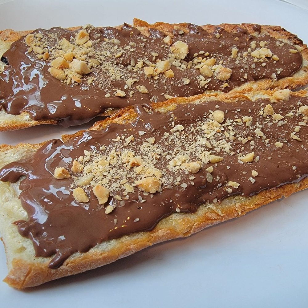 Nutella Cafe - Grilled Baguette - Desserts Near Me - Chicago, Illinois Nutella Cafe - Grilled Baguette - Desserts Near Me - Chicago, Illinois
