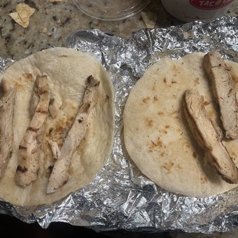 Taco Cabana - 2 chicken fajita tacos - Mexican Near Me - Bastrop, Texas Taco Cabana - 2 chicken fajita tacos - Mexican Near Me - Bastrop, Texas