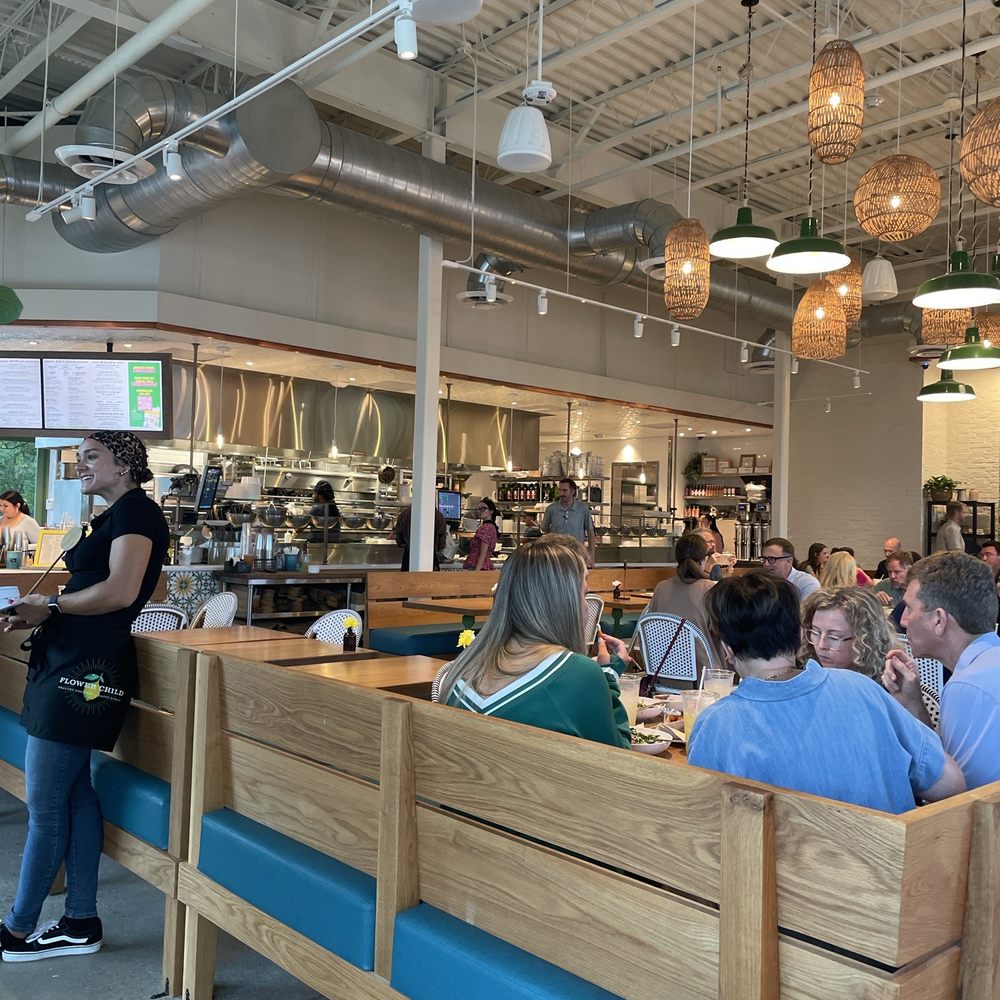 Flower Child - Inside order line and seating - Salad Near Me - Franklin, Tennessee Flower Child - Inside order line and seating - Salad Near Me - Franklin, Tennessee