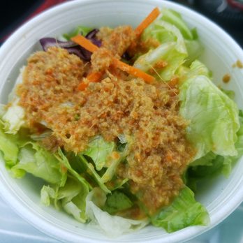 Sushi Lola's - Salad w/ginger dressing - Sushi Bars Near Me - Orlando, Florida