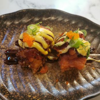 Mabu Sushi - Crispy rice + spicy tuna - Sushi Bars Near Me - El Monte, California