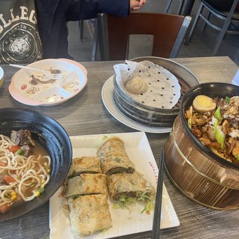 Special Noodle - Tomato Beef Noodle Soup Dried radish cured pork mix noodle Beef wrap XLB(pork) - Chinese Near Me - Newark, California Special Noodle - Tomato Beef Noodle Soup Dried radish cured pork mix noodle Beef wrap XLB(pork) - Chinese Near Me - Newark, California