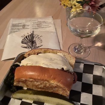 Sea Wolf Tybee - Philly hot dog - Wine Bars Near Me - Tybee Island, Georgia Sea Wolf Tybee - Philly hot dog - Wine Bars Near Me - Tybee Island, Georgia