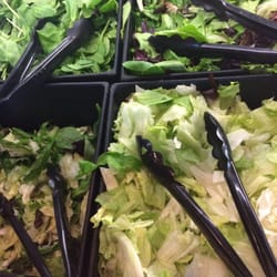 Ruby Tuesday - The greens of their salad bar