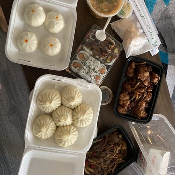 Bella & Yang - Custard buns(orange dot), beef buns steamed, hot and sour soup, mangolian beef, orange chicken - Chinese Near Me - Yucaipa, California Bella & Yang - Custard buns(orange dot), beef buns steamed, hot and sour soup, mangolian beef, orange chicken - Chinese Near Me - Yucaipa, California