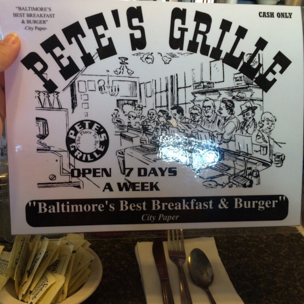 Pete's Grille - Breakfast & Brunch Near Me - Baltimore, Maryland