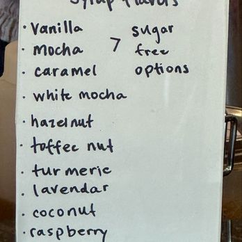 Pepper Park Coffee - Syrup Flavors - Coffee & Tea Near Me - Lake Barrington, Illinois