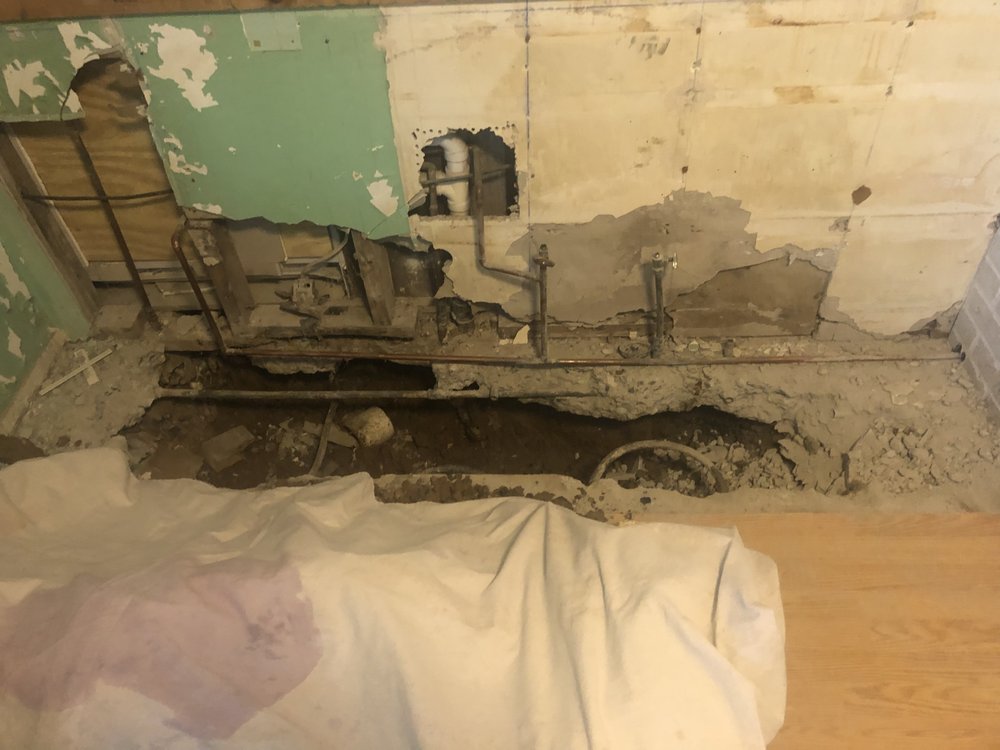 Slide of The Plumbing Works