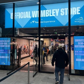 Wembley Stadium - One of the merch stores around the stadium. - Stadiums & Arenas Near Me - London, XGL