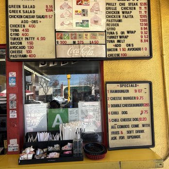 Larry's Chili Dog - Menu 3/2025 - Hot Dogs Near Me - Burbank, California