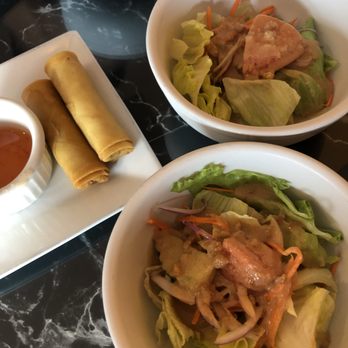 Thai Sawatdee - Salad and Spring Rolls - Thai Near Me - Winston-Salem, North Carolina