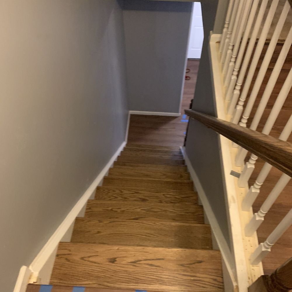 Munoz Construction - Stairs in progress - General Contractors Near Me - Herndon, Virginia Munoz Construction - Stairs in progress - General Contractors Near Me - Herndon, Virginia