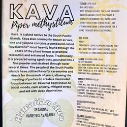 Haleakava - Traditional kava offerings 5/19/24